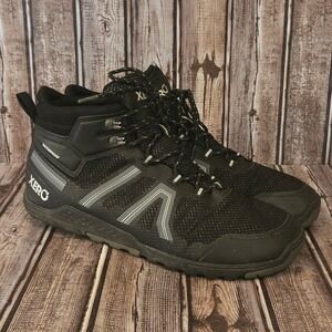 Sz 11.5 Mens Xero Shoes Xcursion Fusion Black Waterproof Hiking Boots Sneakers